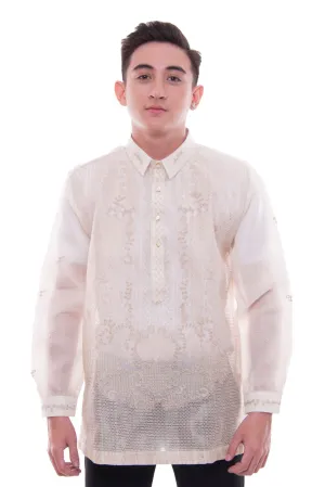 MC02 - Cocoon Pina Calado Style Barong Tagalog