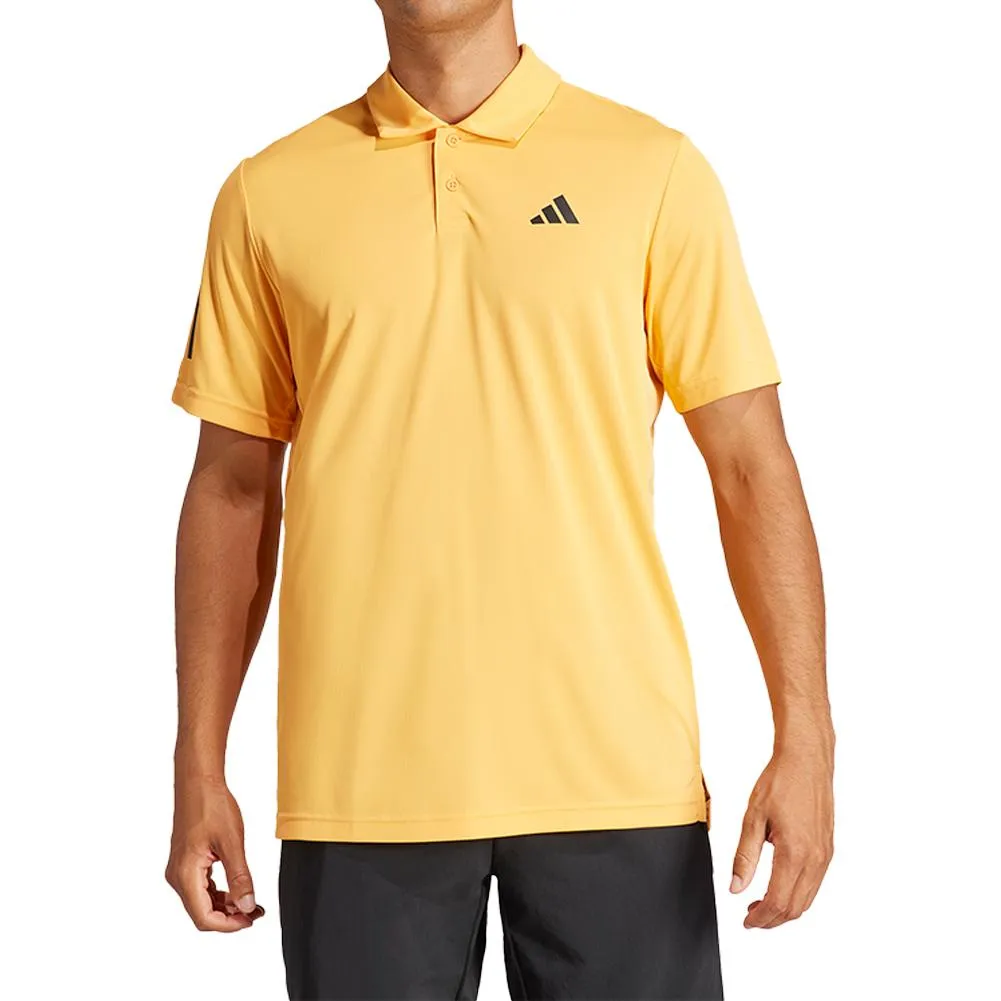 Men's Club 3 Stripe Tennis Polo Hazy Orange