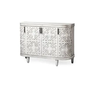 Moseley Accent Cabinet Gray Wood | 47L