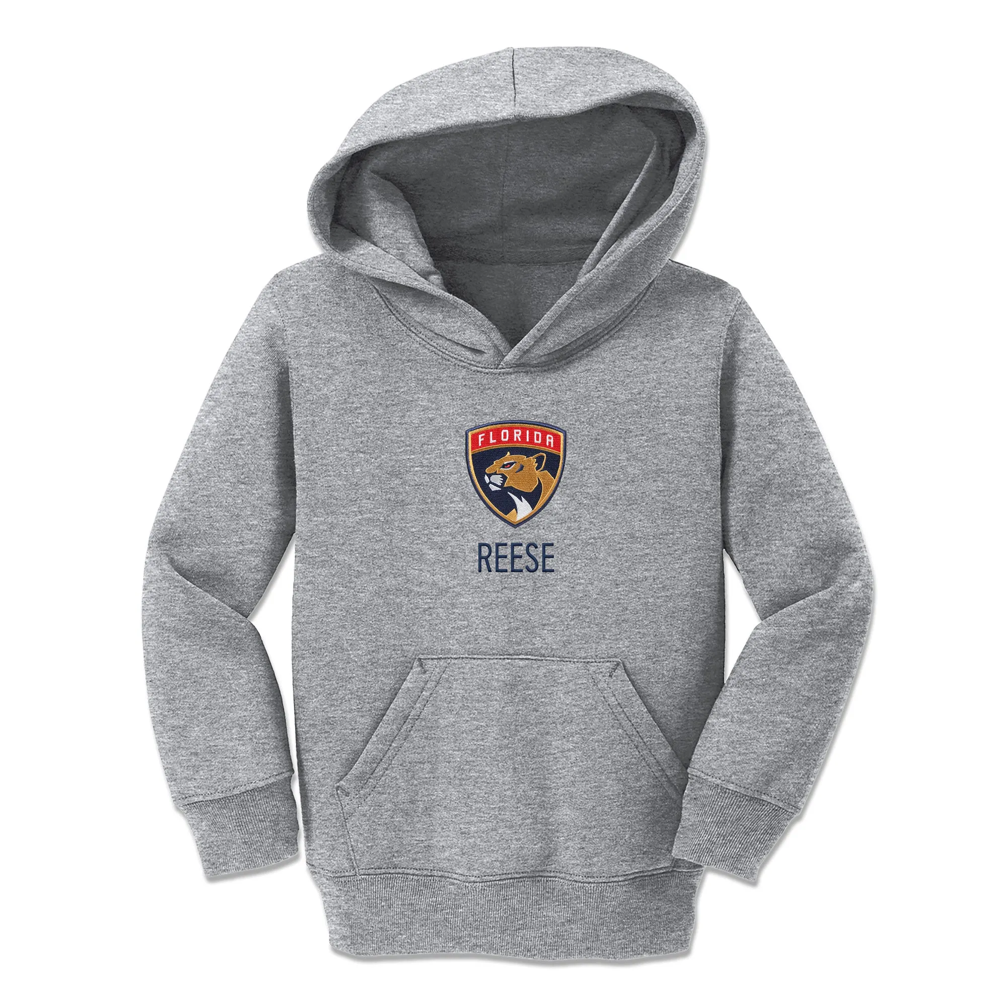 Personalized Florida Panthers Toddler Pullover Hooded Sweatshirt