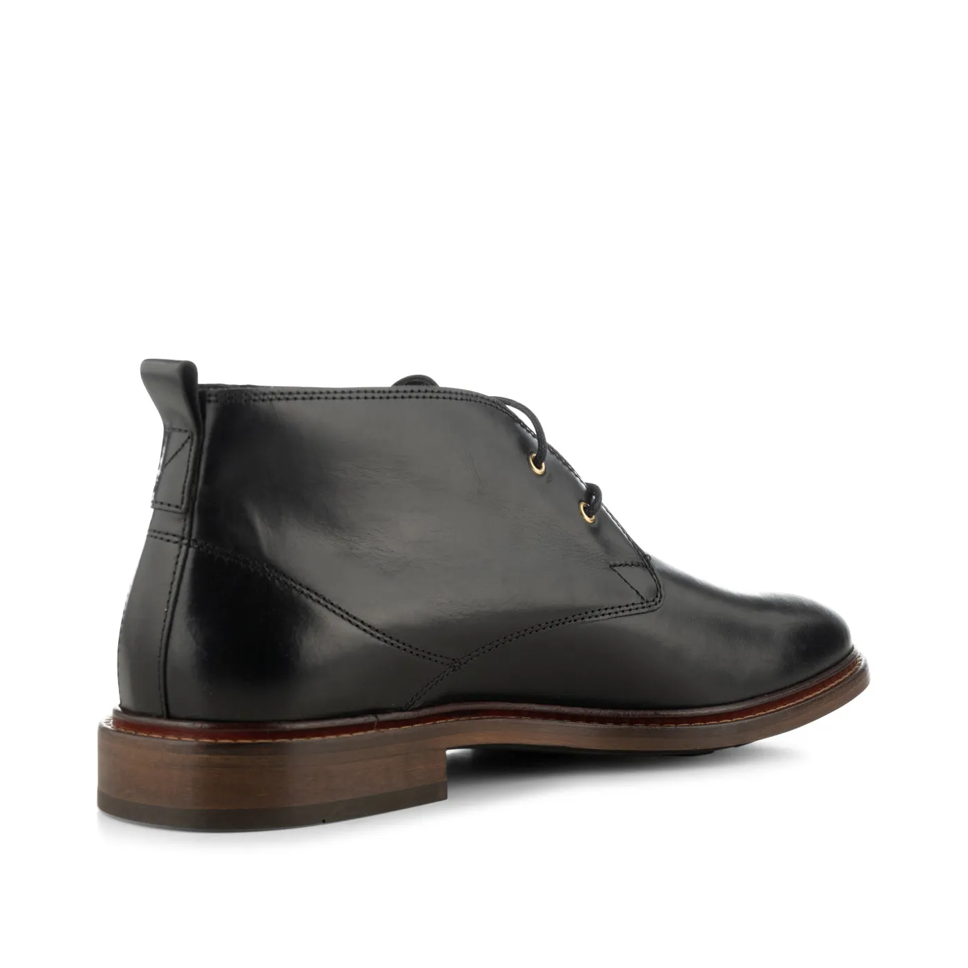 Phoenix chukka boot leather - BLACK