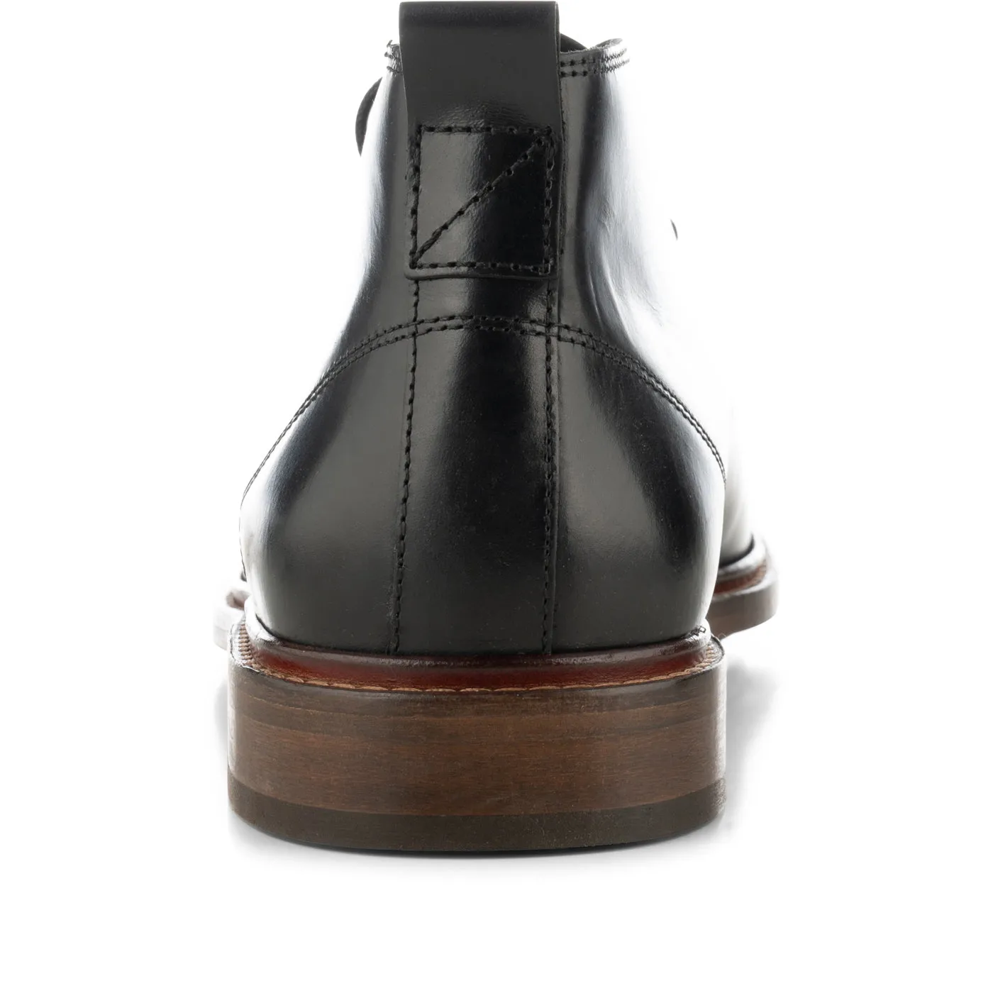 Phoenix chukka boot leather - BLACK