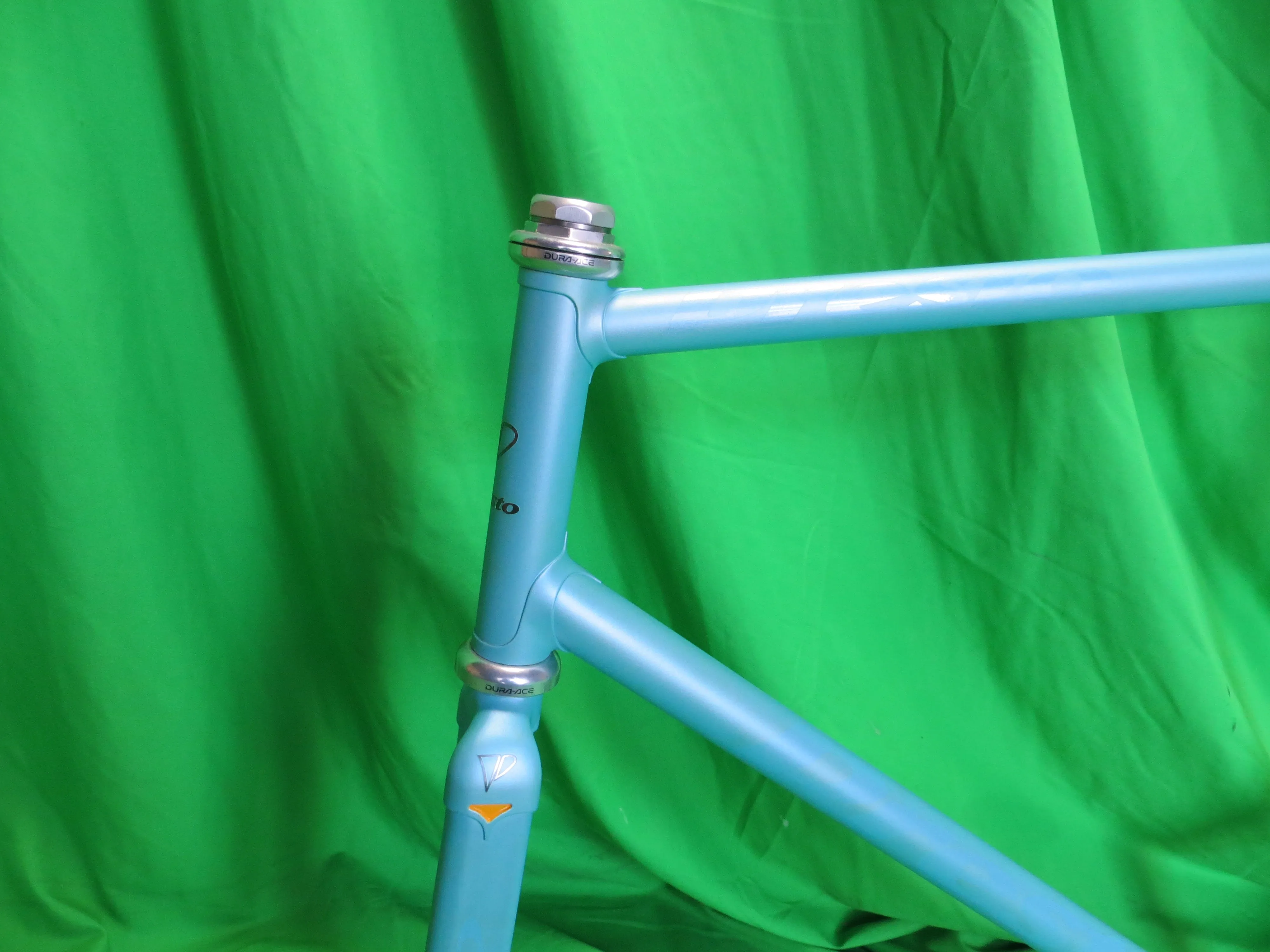 PRESTO Columbus Max Fork // Matte Light Blue / Gray Metallic Two Tone // 55cm Used by SS-Class