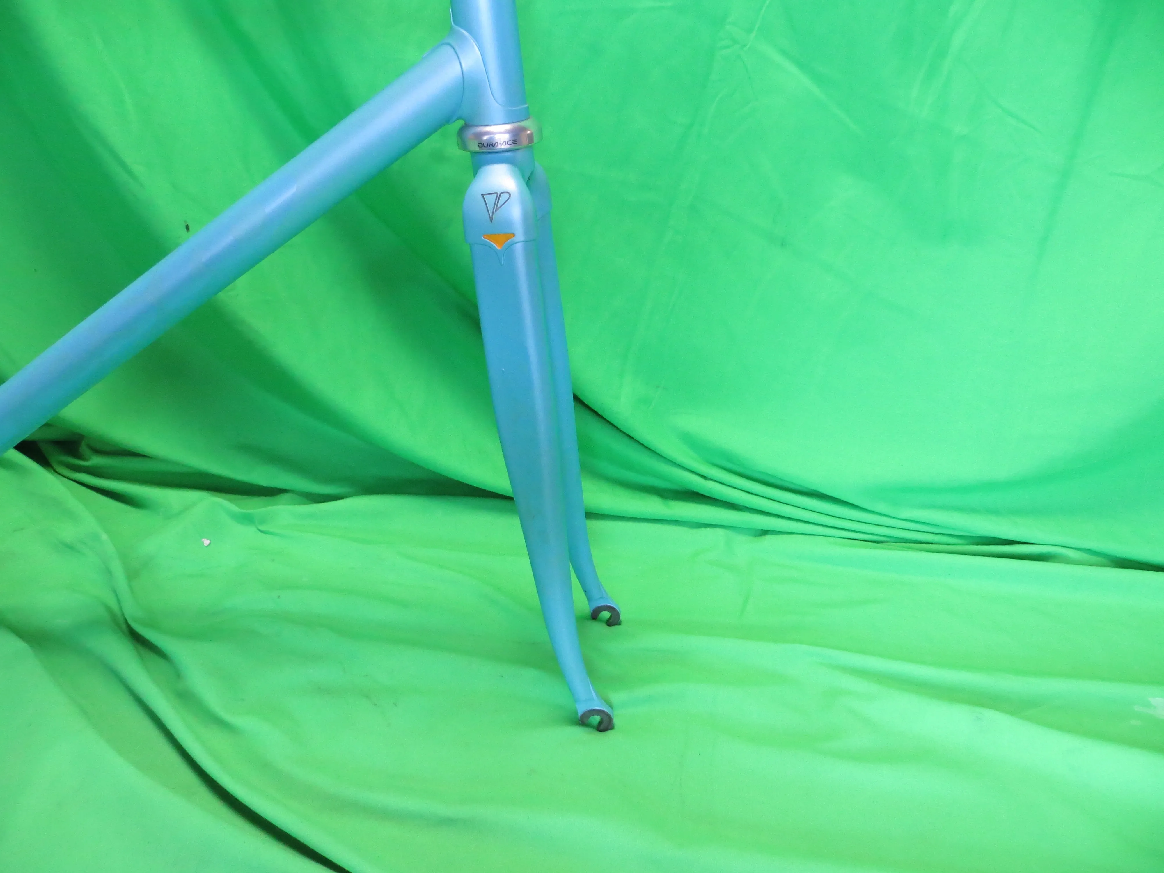 PRESTO Columbus Max Fork // Matte Light Blue / Gray Metallic Two Tone // 55cm Used by SS-Class