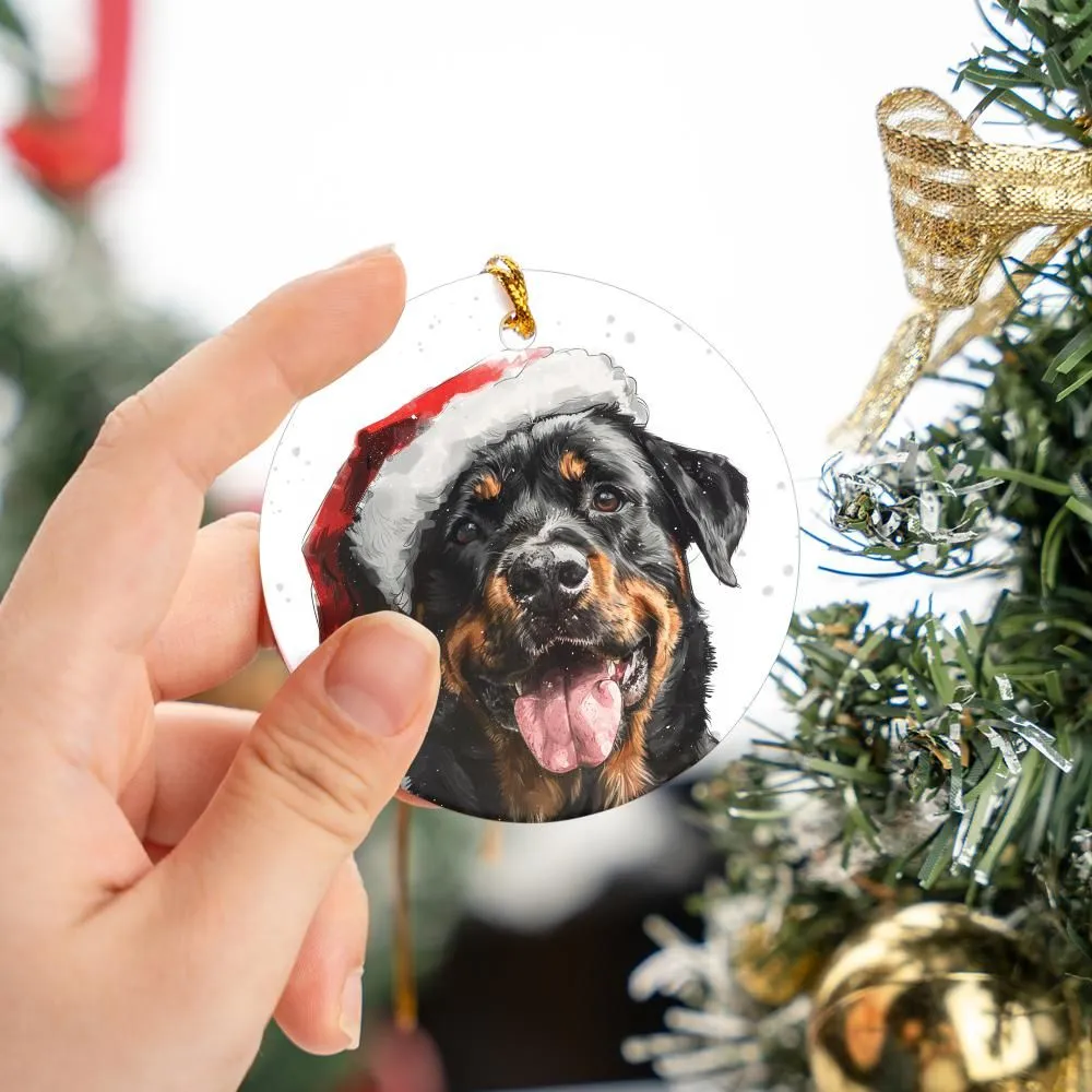 Rottweiler-1 Christmas Ornament