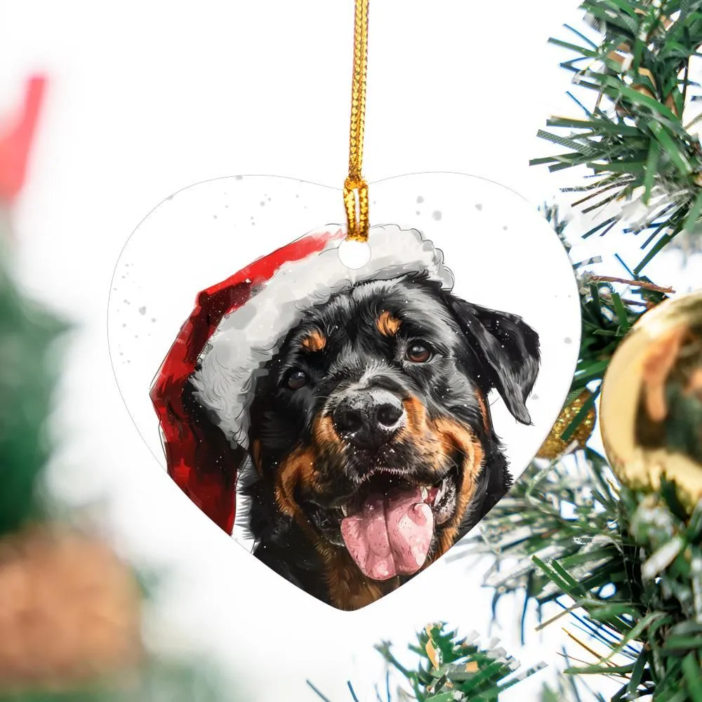 Rottweiler-1 Christmas Ornament