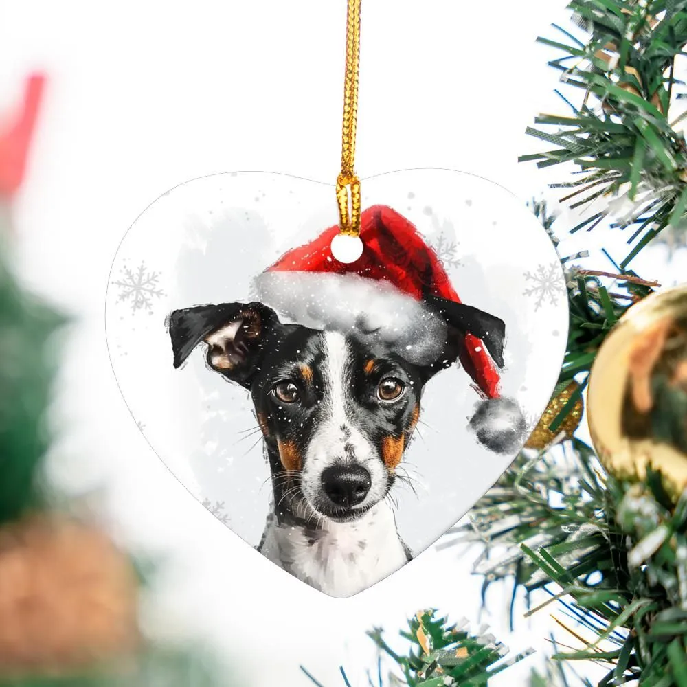 Smooth-Fox-Terrier-1 Christmas Ornament