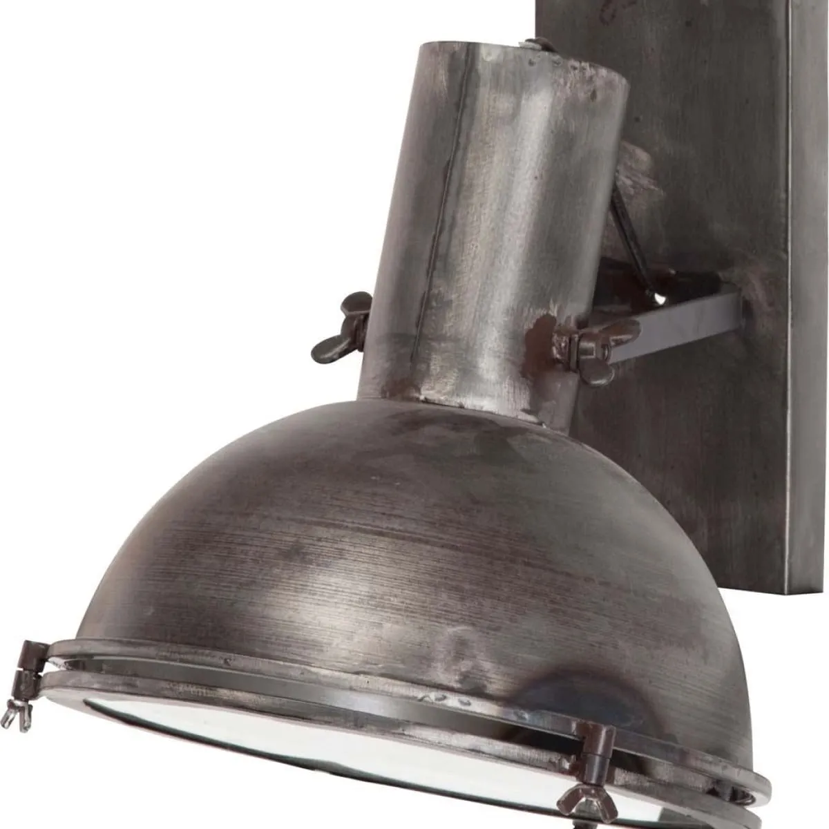 Taza Wall Sconce Gray Metal