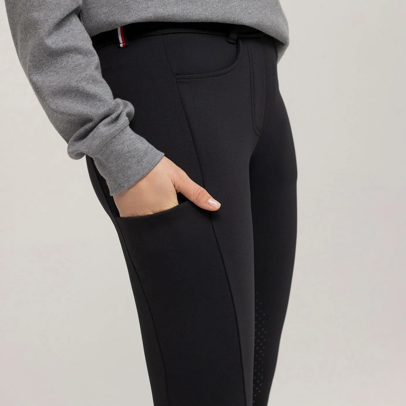 Tommy Hilfiger Vermont Knee Grip Breeches - Black