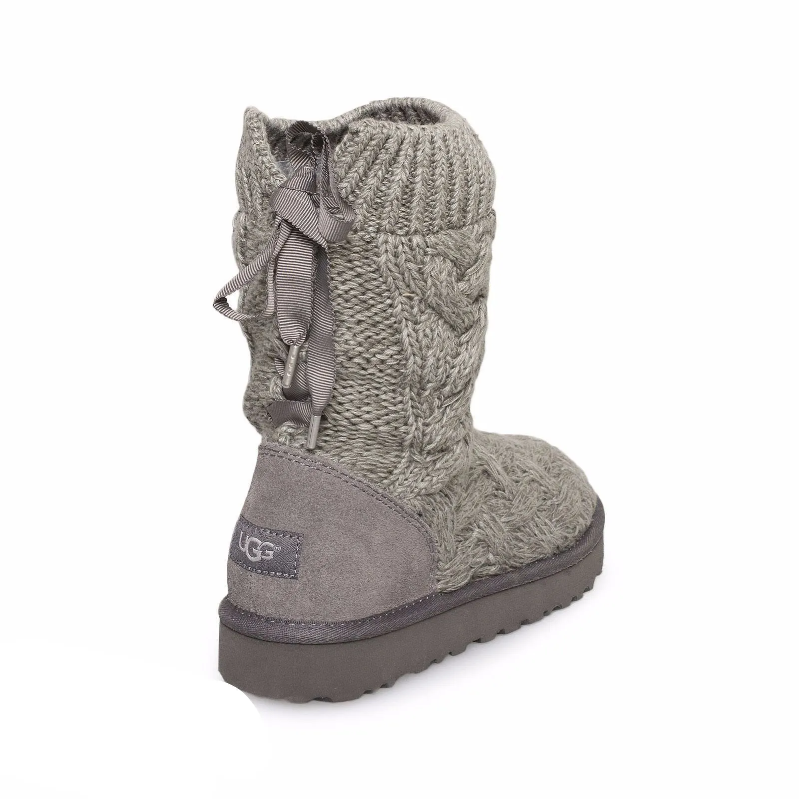 UGG Isla Heathered Charcoal Boots