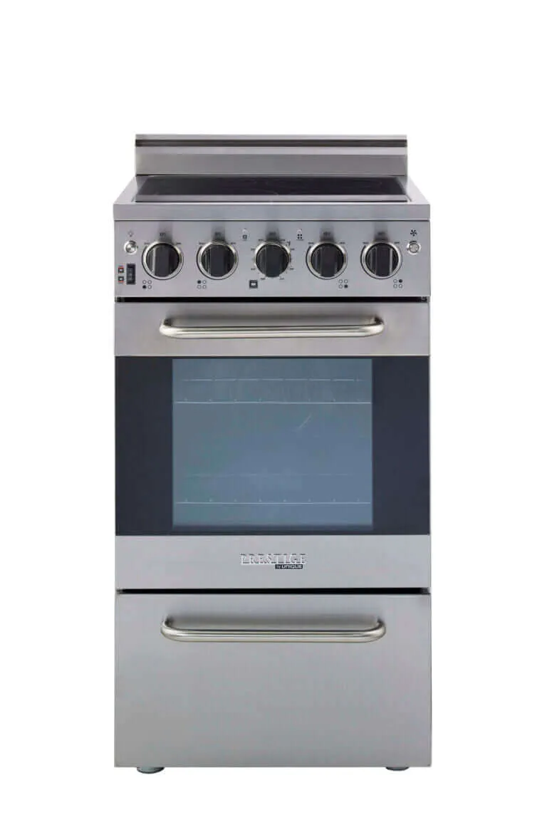 Unique Prestige 20" Stainless Convection Electric Range (SmoothTop)