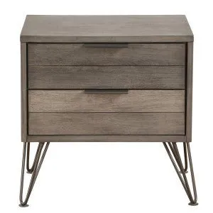 Urbanite Night Stand 3-tone Grey