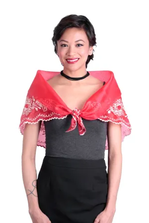 WA04 - Classic Alampay Red - Filipiniana