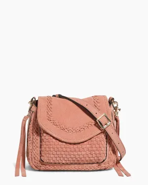 Woven All For Love Mini Crossbody